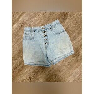 Vintage Bugle Boy Denim Button Fly Shorts J4